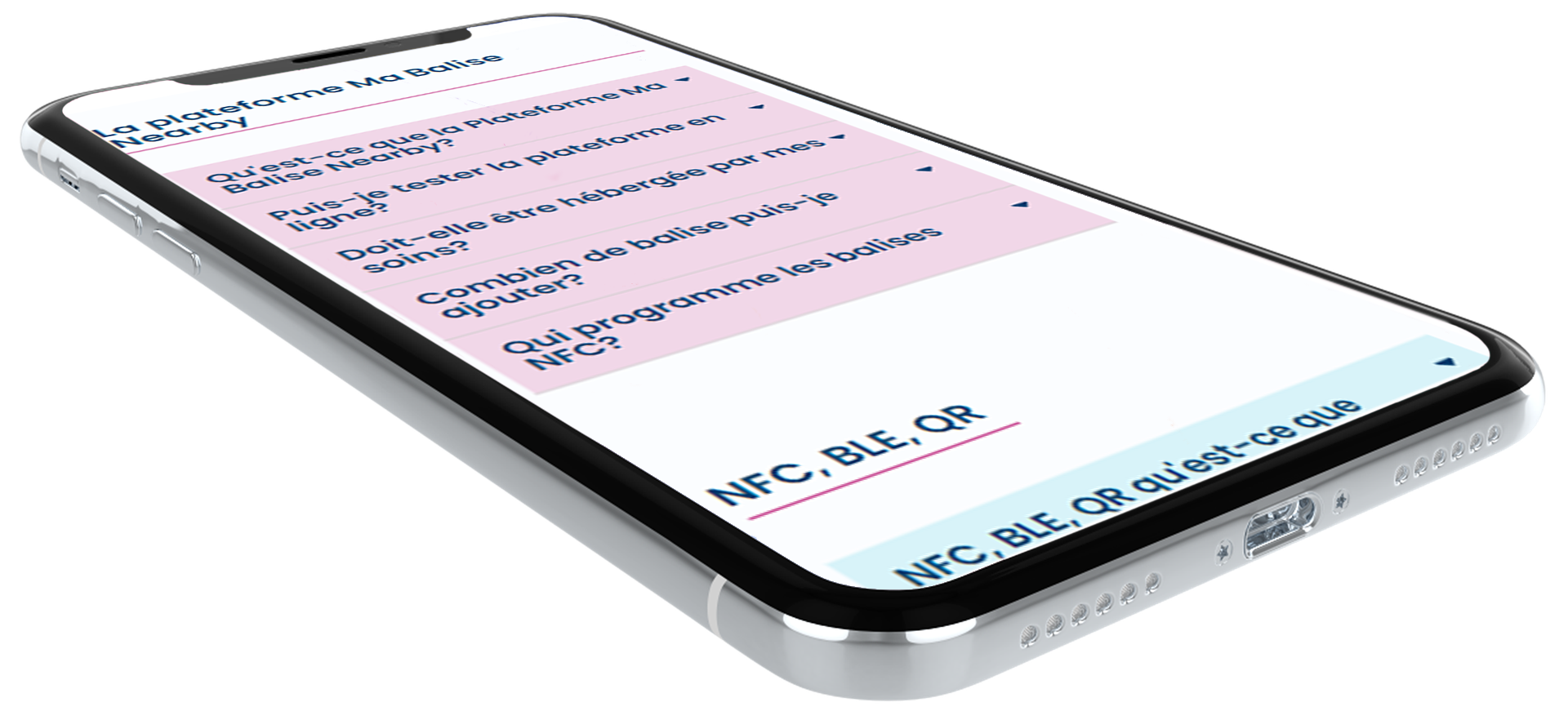 Avec une petite balise NFC tag ou un QR Code, communiquez avec votre cible sur son smartphone, au bon endroit, au bon moment,