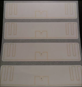 Etiquettes RFID biodégradables 73x17mm